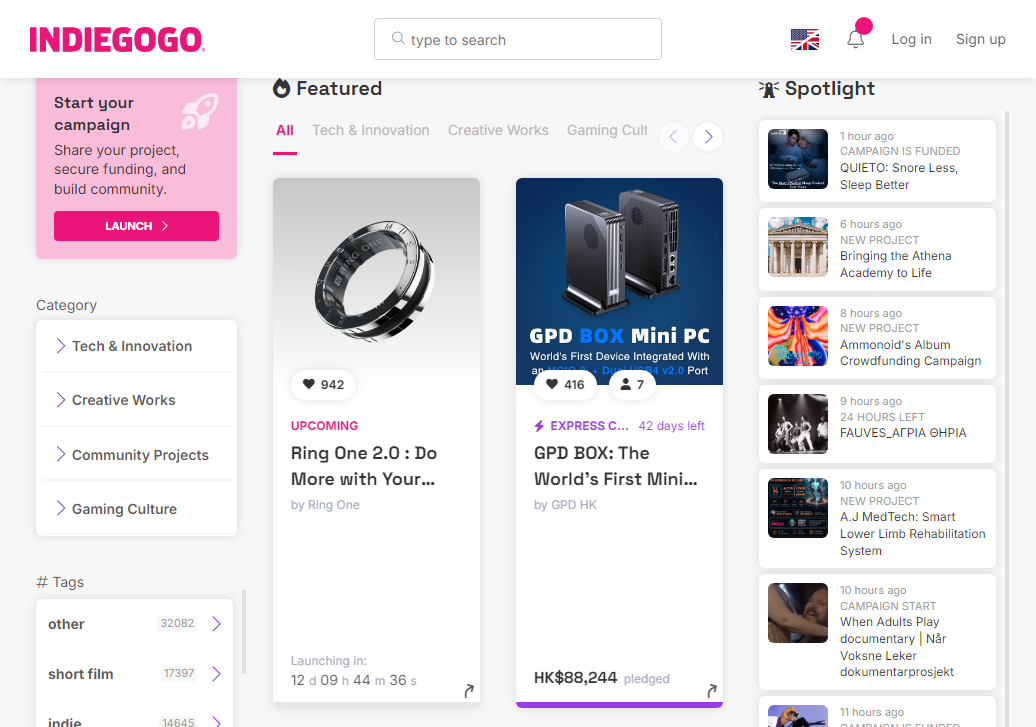 Indiegogo